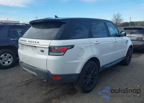 2016 Land Rover Range Rover Sport 3.0L V6 Turbocharged Diesel Hse Td6 z USA, uszkodzony, nr VIN SALWR2KF8GA658384